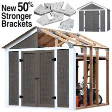May 08, 2013 · give your garage the strength and style it needs with a clopay garage door. Shelterit Peak Style Shed Kit 8 X 7 Ft Walmart Com Walmart Com