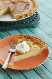 Southern Egg Custard Pie Gemma S Bigger Bolder Baking Recipe In 2021 Egg Custard Pie Egg Custard Pie Recipe Egg Custard