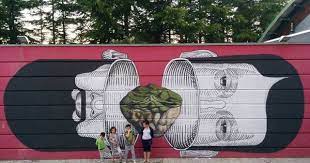 Streetart News Wall 516 Andrea Casciu In Basilicata Street Art Graffiti Art Painting