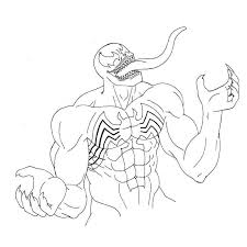 Since venom is rather negative, it will appeal to children, especially boys. Venom Coloring Pages 60 Coloring Pages Free Printable