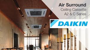 Daikin ceiling cassette type 4 way air flow ceiling cassette. Daikin Ceiling Cassette A2 C Series Mifa Air Conditioning Sabah