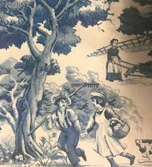 A beautiful style for both curtains and blinds. 13 Custom Toile Valances That Look Great Up Close