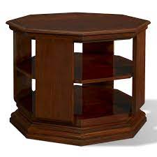 Limited Production Design Stock Ralph Lauren Octagonal Mahogany Side Table Chairman Mahogany Finish 27 X 33 Inches Partner Bedroom Living Area Furnit