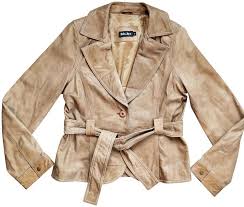 Tan Belted Jacket