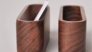 After cleaning up around the shop, i found i had a lot of scrap wood. Luxury Wooden Business Card Holders Note Holder Display Device Card Stand Holder Office Desk Accessories Organizer Id Holder Abeax