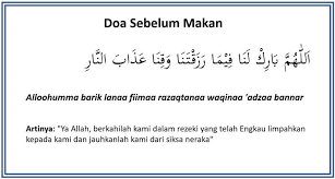 Check spelling or type a new query. Doa Ketika Makan Maupun Sesudah Makan Lengkap Dengan Terjemahan Dan Latinnya Jurnal Garut