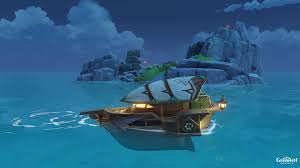 Check this genshin impact guide on how to get to the secret island near stormbearer point. Totem In Secret Beneath The Management Of The Island Of Pyro Looming Bbnr