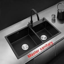 Untuk pemesanan di atas 15jt sudah free desain 3d dan lampu led sepanjang kabinet atas bagian bawah. Jual Kitchen Sink Stainless 8245 Hitam Bak Cuci Piring Kotak Minimalis Kitchen Sink Bak Cuci Piring Dengan Harga Rp 1 600 000 Da Bak Cuci Piring Bak Piring