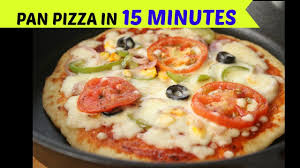 Make Pizza On Without Oven In 15 Minutes No Oven No Yeast Pizza Recip Pizza Recipes Easy Pizza Recipes Dough Recipes