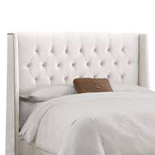 Browse everything about it right here. Skyline Furniture Upholstered Queen Headboard In Velvet White The Home Depot Canada