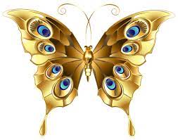 Gold Butterfly Png Clip Art Image Butterfly Clip Art Butterfly Free Clip Art