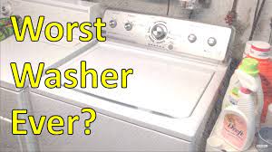 Maytag bravos clothes washers can sometimes develop problems. Worst Machine Ever Maytag Centennial Washing Machine Youtube