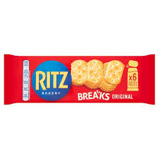 Lastly, garnish with a jalapeno sliver, making about 5 servings of 5 crackers each. Ritz Breaks Crackers Original Morrisons