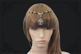 Buy BLACK ONYX CIRCLET, Tree of Life Handfasting Circlet Necklace, Various  Gemstones, Pagan Wicca Hair Jewellery, Pagan Wicca Headdress Online in  India