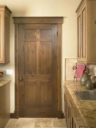 Rustic Craftsman Interior Laundry Door Square Top Rail 6 Panel A1 Knotty Alder Yampa Rustic Doors Interior Traditional Interior Doors Wood Doors Interior