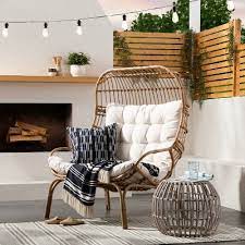 Studio mcgee collection is officially at target! Wicker Metal Patio Egg Chair Threshold Designed With Studio Mcgee Target