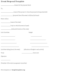 Business offices usually celebrate this in the form of parties. Craft The Perfect Event Proposal Template Now Guidebook