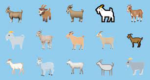 Just hit play on that video above for the clip! Goat Emoji