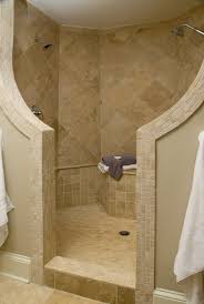 This Was Obviously Designed By A Woman Glass Less No Cleaning The Shower Door And 2 Sides With Separate Shower Heads Home My Dream Home Bathrooms Remodel