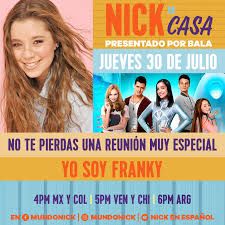 Franky andrade maría gabriela de faría 2. Nickelodeon Latinoamerica Trae De Regreso Al Elenco De La Divertida Serie Yo Soy Franky Con Una Reunion E Special Prensaescenario