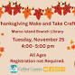 Thanksgiving Make and Take Crafts at Marco Island.... event in Marco Island, FL