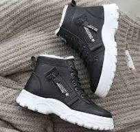 Amazon.com | Cotton Shoes Women's Winter Plus Velvet New ...