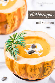 Cremige Kurbissuppe Mit Karotten Food For The Soul Rezept In 2021 Rezepte Lebensmittel Essen Kurbissuppe