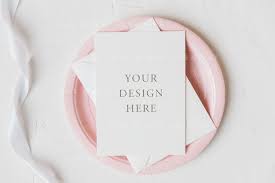 Girl Birthday Card Mockup 5x7 Birthday Invitation Mockup Etsy Girl Birthday Party Invitations Girl Birthday Cards Invitation Mockup