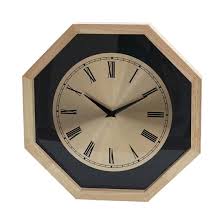 Free shipping for many products! Octagonal Metal Acrylic Silent Roman Numerals Wall Clock Manufacturers