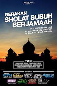 Poster Motivasi Gerakan Sholat Subuh Berjama Ah By Azlim Design Motivasi Bijak Kata Kata Indah