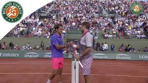 It's in the same style of all his apparel this year and inherits the same sort of detailing and darker sections on the chest area and stripe down the rear. Stan Wawrinka V Roger Federer Highlights Men S Quarterfinals 2015 Roland Garros Youtube