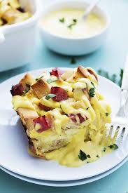 Hey Hey It S Tiffany From Creme De La Crumb And I Have An Awwwwwwesome Recipe To Celebrate Pretty Much Eggs Benedict Casserole Christmas Breakfast Recipe Food