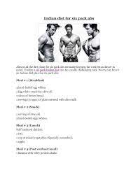 For example, if your ideal weight is 150 lbs, multiple that by 0.36, for a total of 54. Indian Diet For Six Pack Abs