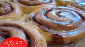 سينابون رول بالقرفة سهل وراااائع المذاق حلويات بدون بيض cinnamon desserts food and drink no cook meals