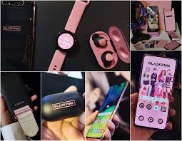 190704 Samsung Galaxy A80 Blackpink Edition Accessories Showcase Blakpink Blackpink