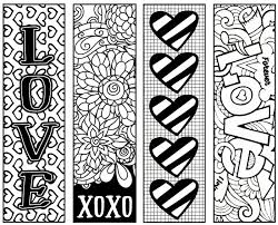 All of our colouring pages are free and printable. Valentine S Printable Bookmarks To Color I Should Be Mopping The Floor