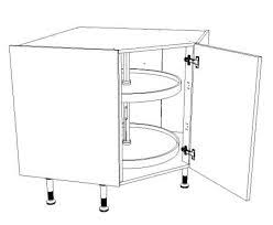 L'ensemble se compose de caractéristiques du tourniquet de cuisine 3/4 supra. Tourniquets Meuble D Angle