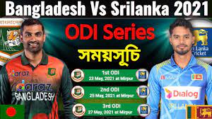 The second and third odi will be played on may 25 and may 28, respectively. Bangladesh Vs Sri Lanka Odi Series 2021 Final Schedule Ban Vs Sl Odi Series 2021 Date Venue Youtube