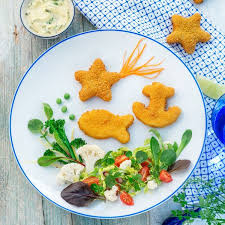 Salade Aux Petits Tresors De Poisson Pane Croustibat Findus Recette Nourriture Pour Enfants Poisson Pane Panais