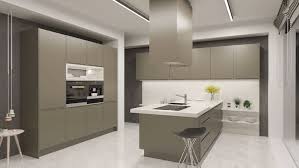 Sugar, spice and everything nicely organized. Beige Cabinets Kitchen Island Kitchen Designs Photo Gallery White Shelves Counter Modern Kitchen Design Kitchen Design Modern Small Kitchen Decor Modern