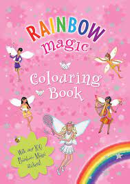 Rainbow magic coloring is one of the newest game appeared on our site that will test your skill and attention and especially your creativity because only in this way you can color as beautiful as you can this pictures with our favorite fairies. Colouring Book Rainbow Magic Amazon Co Uk Meadows Daisy 9781408304525 Books