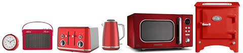 6 or 12 month special financing available. Red Kitchen Appliances Red Kettles Microwaves Toasters Cookers More J Harries Ltd
