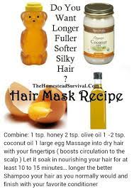 An oil treatment works well for dull, rough, and shiny hair. Beauty Tips Hair Diy Hair Mask Recipe Soft Silky Hair Natural Hair Styles