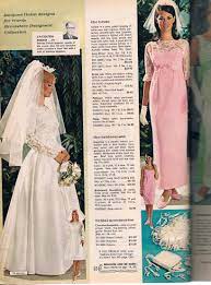Wards Catalog 60s Vintage Wedding Dress Designers Vintage Bridal Fashion Wedding Dress Catalog