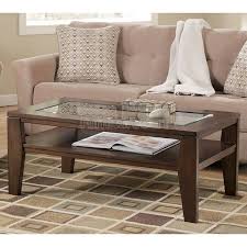 Deagan Rectangular Cocktail Table Living Room Table Sets Wood Cocktail Table Coffee Table