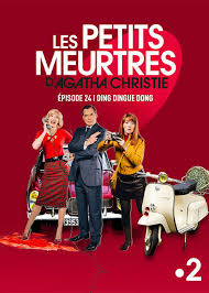 The hit series has been entertaining audiences since it first aired on france 2 in 2009, with series two being set in the colourful and glamorous world of the. Les Petits Meurtres D Agatha Christie Ding Dingue Dong Telefilm Serie Collection 2018 Crew United