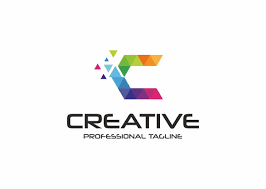 Creative C Letter Polygon Logo Template Colorful Logo Design Company Logo Design Logo Templates
