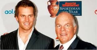 Tom Brady Announcing Game and Nick Foles Handshake Reference