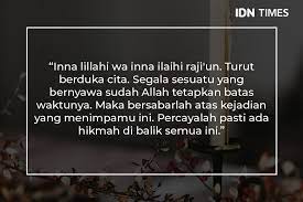 We did not find results for: 20 Ucapan Belasungkawa Turut Berduka Cita Yang Tulus