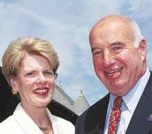 The Lewis are a Saratoga fixture